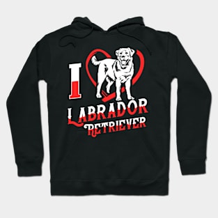 I Love Labrador Hoodie